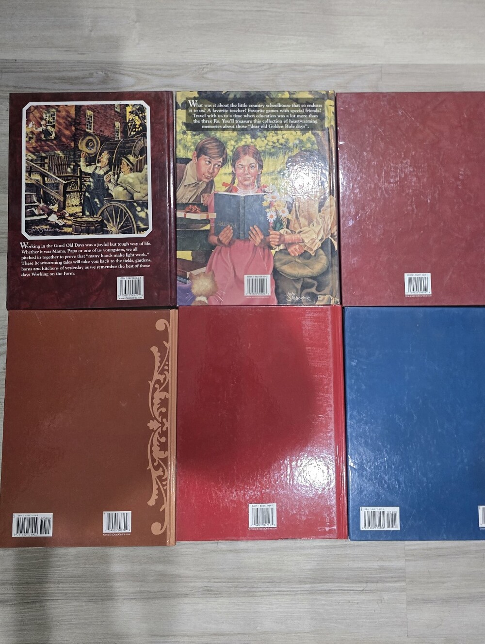 6 GOOD OLD DAYS BOOKS Ken & Janice Tate Farm School Grandma Songs - Picture 2 of 14